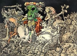 Gemälde, Horsemen of the Apocalypse, Daniil Litvinov