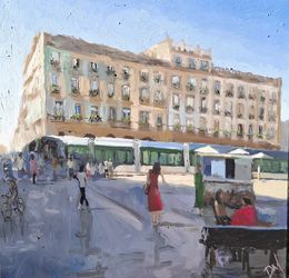 Gemälde, Place de la Comédie, Bordeaux, Daniel Murgatroyd