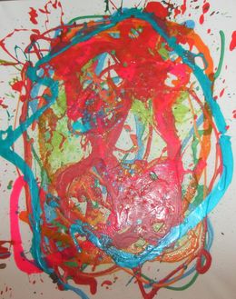 Pittura, Faces 6, Emma Donaldson