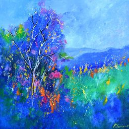 Pintura, Blue meadow, Pol Ledent