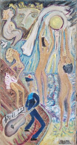 Peinture, The Côte d'Azur. Sun, Sea and Sand., Lebouter
