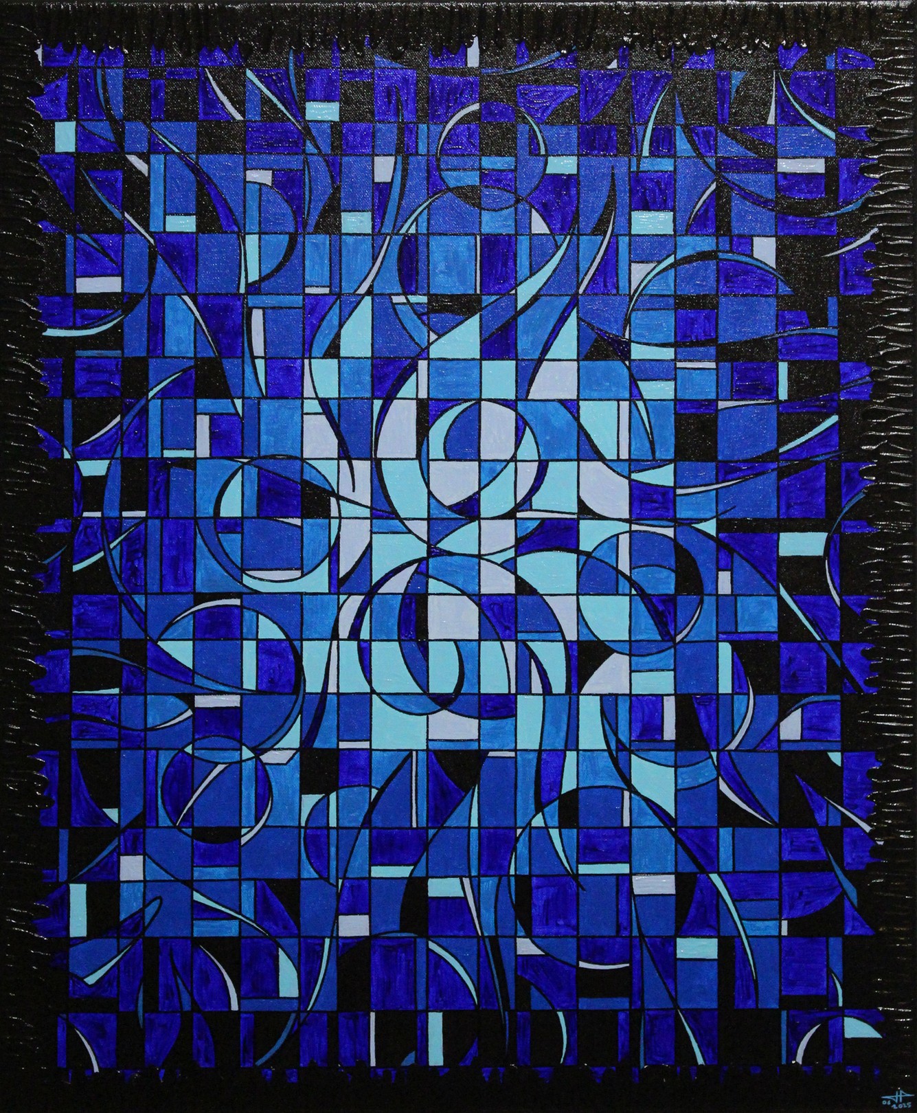 Jonathan Pradillon, Fragmentation bleue envoûtante Jonathan Pradillon, Fragmentation bleue envoûtante