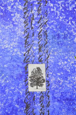 Gemälde, L'Arbre Bleu, Herman Van Peer