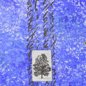 Gemälde, L'Arbre Bleu, Herman Van Peer