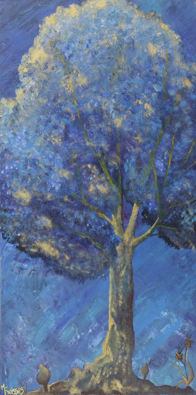 Marie Freisses dite Flamaelle, L'arbre à or - Paysage de Nature Marie Freisses dite Flamaelle, L'arbre à or - Paysage de Nature