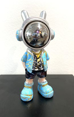 Skulpturen, Astro rabbit blue, Jimmy Pelage