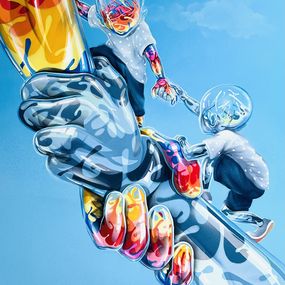 Gemälde, Hold my hand, Flog