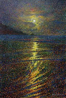 Gemälde, Midnight glow, Andrii Chebotaru
