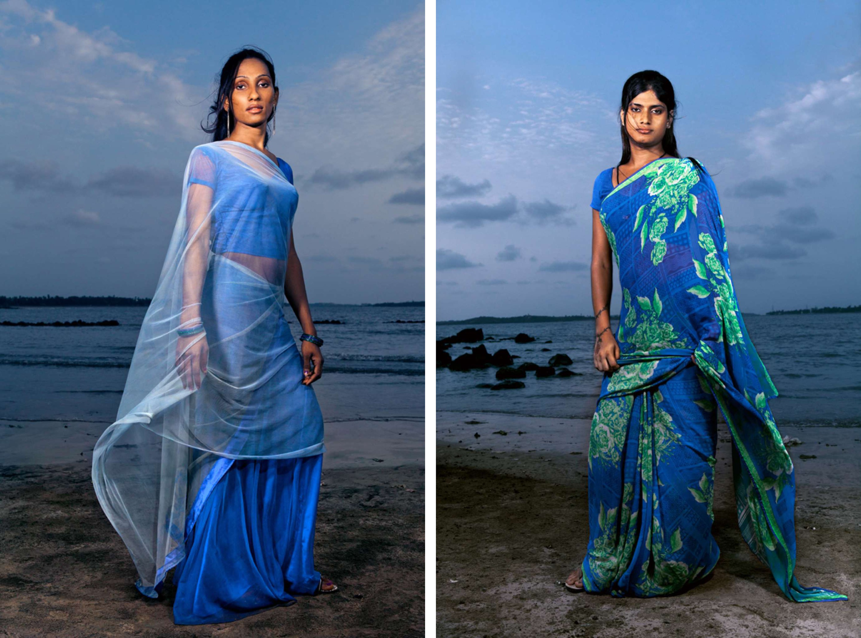 Jill Peters, Debo and Banu, Protrait. From The Series The Third Gender of India Jill Peters, Debo and Banu, Protrait. From The Series The Third Gender of India