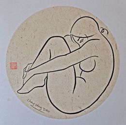 Zeichnungen, Femme enroulée 3, Changzheng Zhu