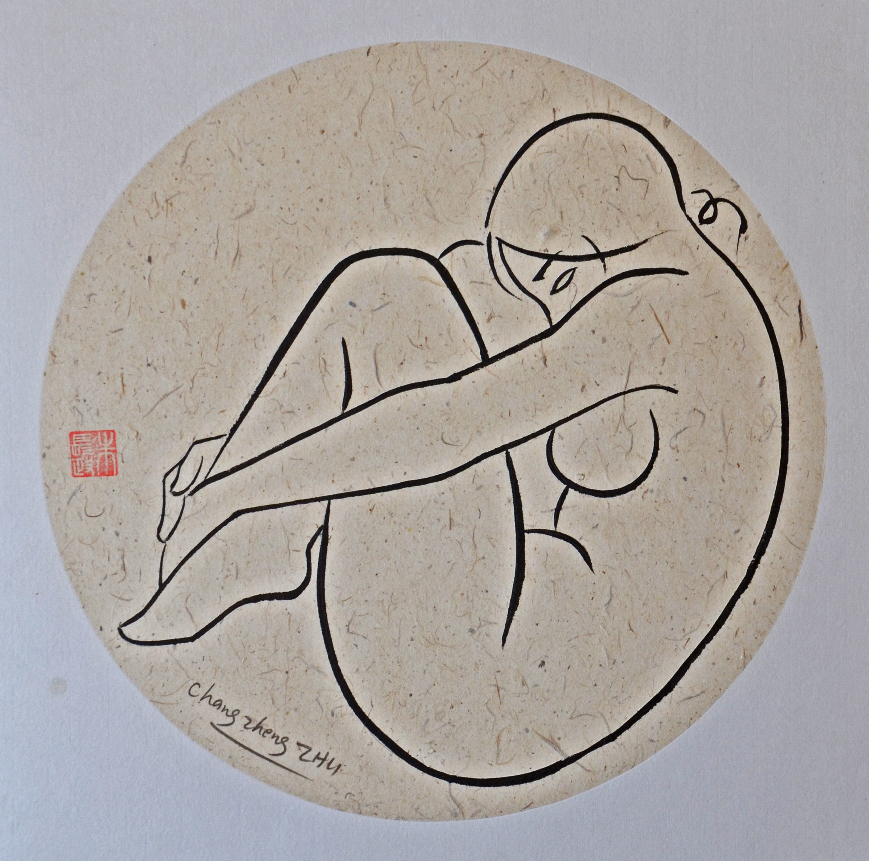 Changzheng Zhu, Femme enroulée 3 Changzheng Zhu, Femme enroulée 3