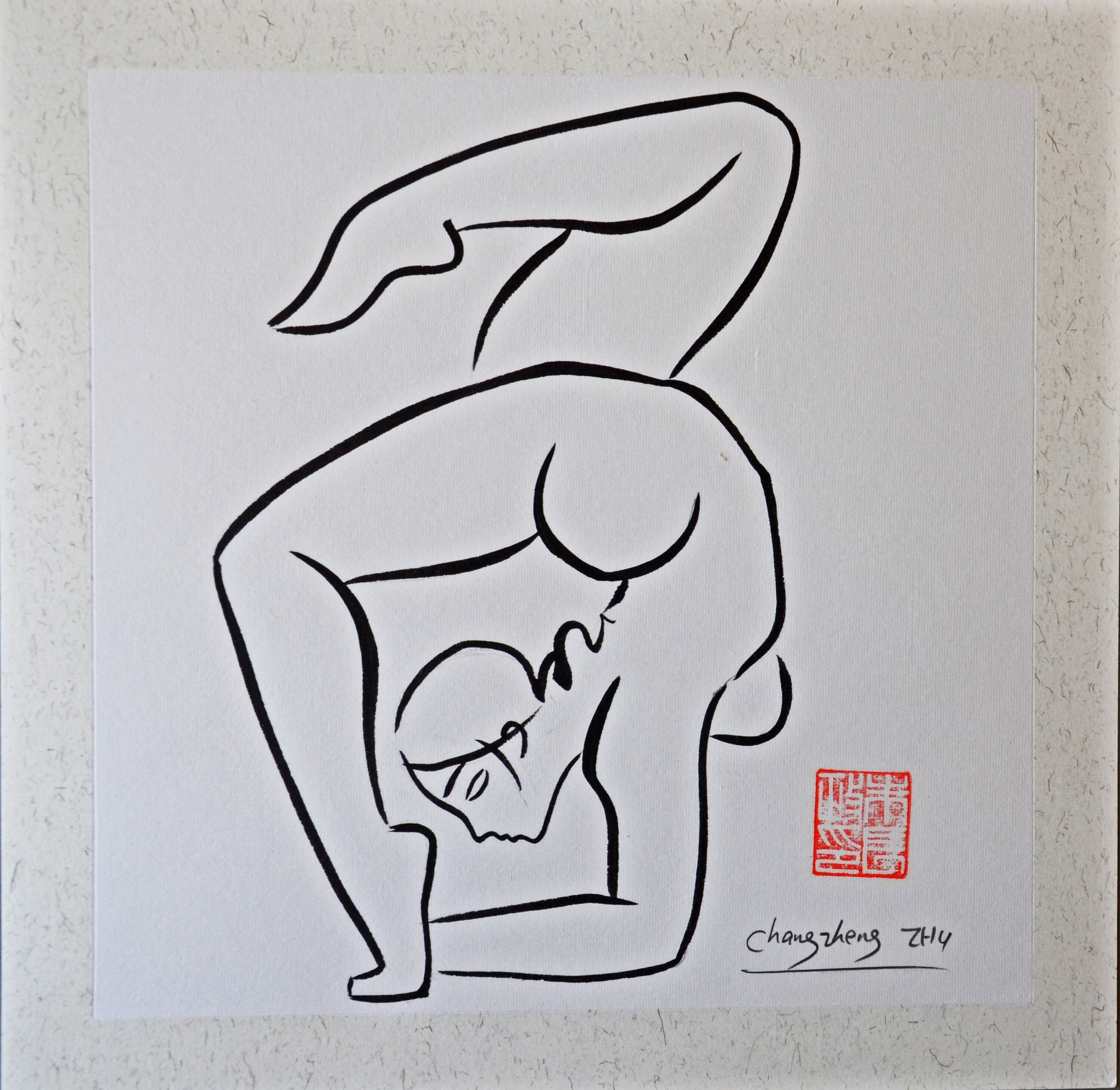 Changzheng Zhu, L'acrobate 3 Changzheng Zhu, L'acrobate 3