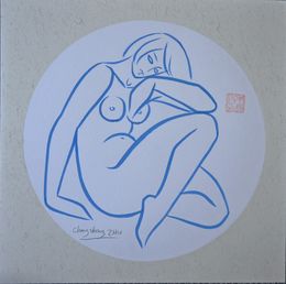 Zeichnungen, Femme assise, Changzheng Zhu
