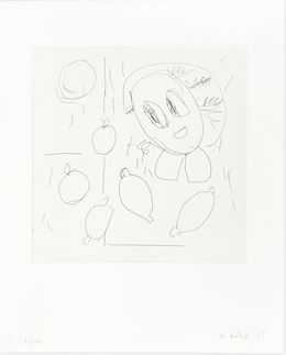 Édition, Frau und Fruchte 3, André Butzer