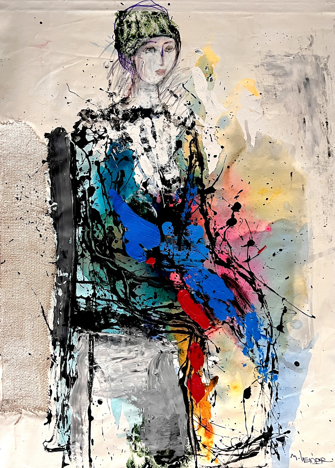 Moshe Leider, Abstract Calm Moshe Leider, Abstract Calm