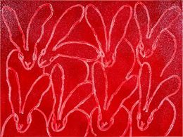 Painting, Red Rover November, Hunt Slonem