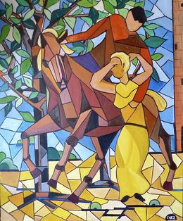 Painting, Chevaleresque, Serge Dumez