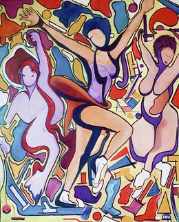 Gemälde, Initiation sur glace, Serge Dumez