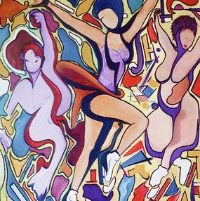 Gemälde, Initiation sur glace, Serge Dumez