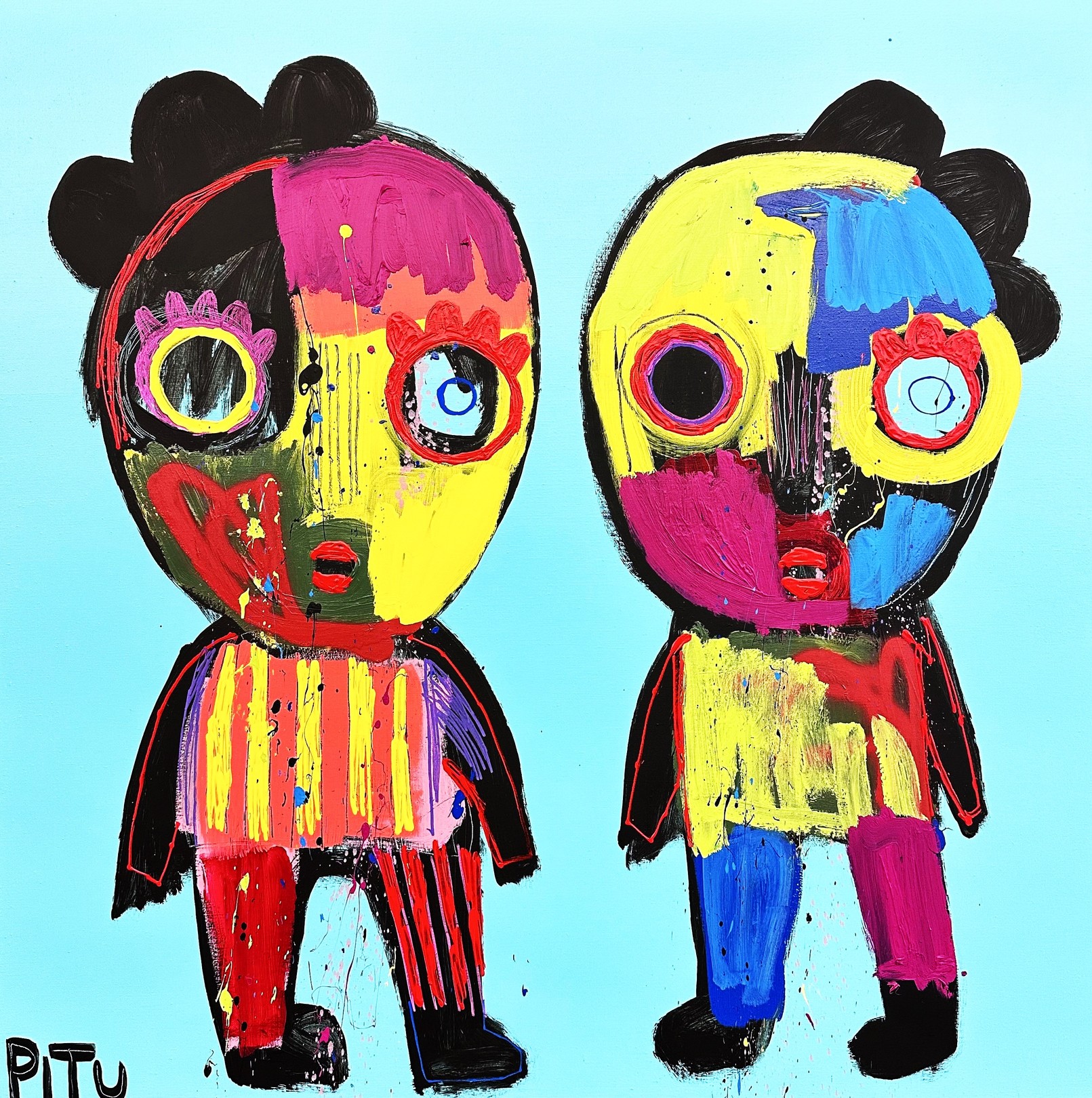 Pitu, Les jumeaux Pitu, Les jumeaux
