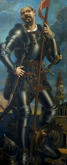 Painting, St. George, Oleg Litvinov