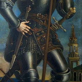 Gemälde, St. George, Oleg Litvinov