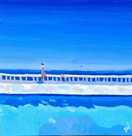 Gemälde, Blue waters, Daniel Murgatroyd
