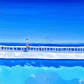 Gemälde, Blue waters, Daniel Murgatroyd
