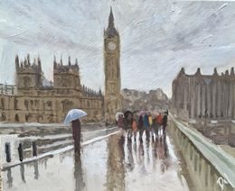 Gemälde, London Rain, Daniel Murgatroyd