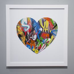 Peinture, Heart Cutout #2, Martin Whatson