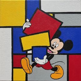 Pintura, Mondriaan x Mickey, Paapi