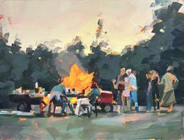 Pittura, Figures and fire, Cédrick Vannier