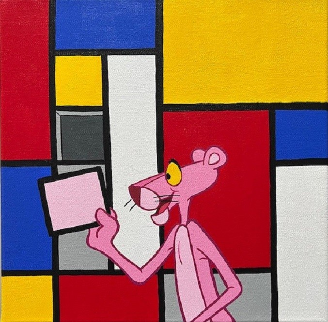 Paapi, Mondriaan x Pink Panther Paapi, Mondriaan x Pink Panther