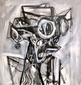 Gemälde, Biomecanic, Julien Cuny