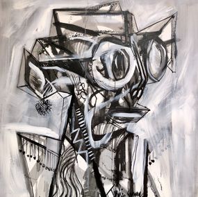 Gemälde, Biomecanic, Julien Cuny