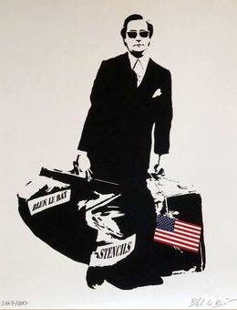 Édition, The Man Who Walks Through Walls (USA), Blek Le Rat