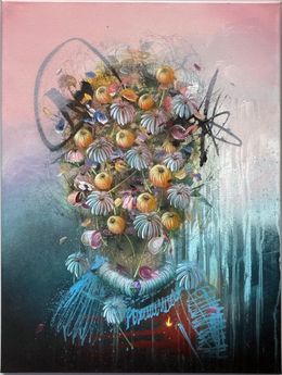 Peinture, Blooming Portrait 2024 #2, Collin van der Sluijs