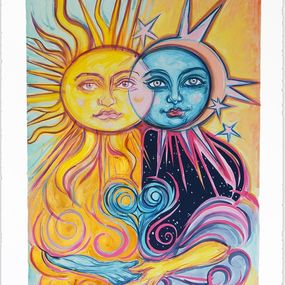 Print, Sun/Moon Father/Mother II, Swoon