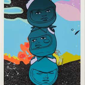 Print, 3 The Hard Way, Hebru Brantley