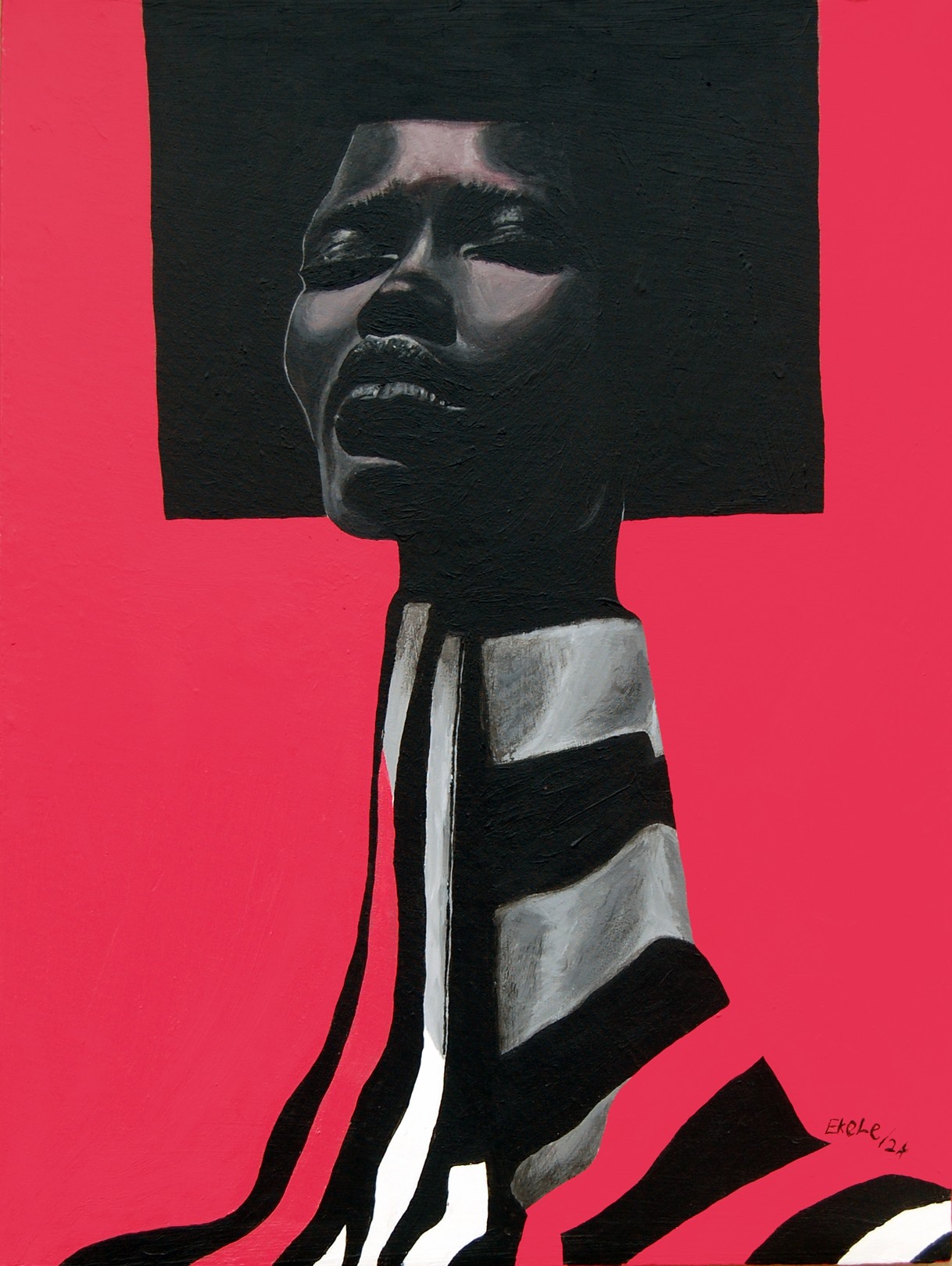 Ekele Francis, Morenike Afrofuture - Contemporary african firgurative art by Ekele Francis Ekele Francis, Morenike Afrofuture - Contemporary african firgurative art by Ekele Francis