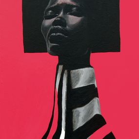 Gemälde, Morenike Afrofuture - Contemporary african firgurative art by Ekele Francis, Ekele Francis