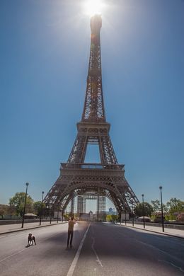 Fotografía, Tour Eiffel confinée, Jean François Humbert