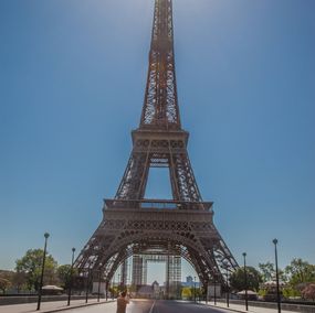 Fotografien, Tour Eiffel confinée, Jean François Humbert