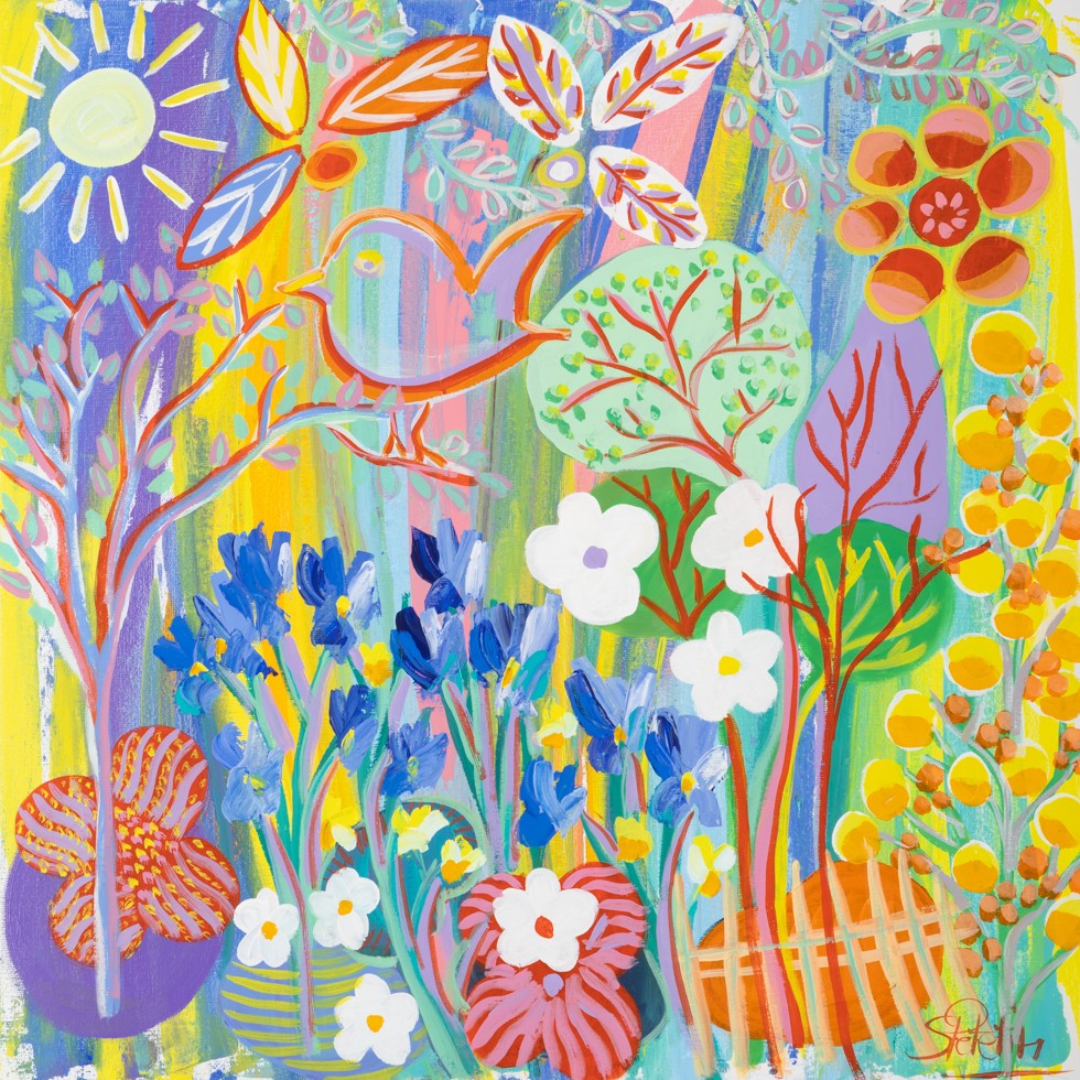 Sophie Petetin, Bonjour printemps, édition. Sophie Petetin, Bonjour printemps, édition.