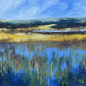Peinture, Stillness in the reeds, Mariam Qureshi