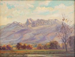 Pintura, Tunari Peak, Benjamín Lafuente