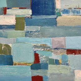 Painting, At the beach, Christine Zmuda