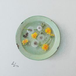 Fine Art Drawings, Dandelions, Karina Lara