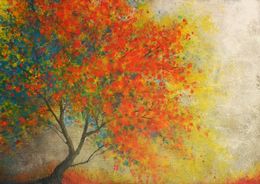 Peinture, Le Flamboyant, Sophie Duplain