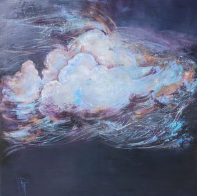 Gemälde, Plutôt un ciel sans dieux que sans nuages..., Nadine Pillon